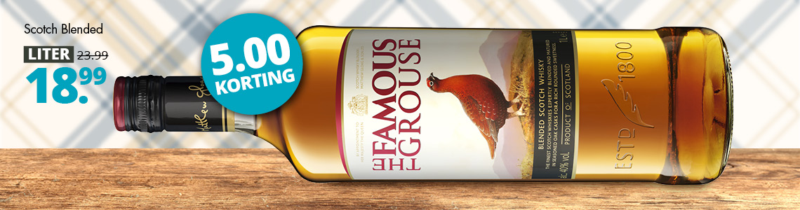 Famouse Grouse 100 cl 18.99